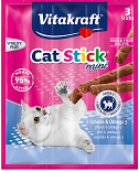 Vitakraft Cat Stick mini schol en omega-3 18 gr