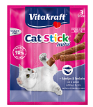 Vitakraft Cat Stick mini kabeljauw en koolvis 18 gr