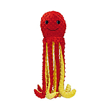 Beeztees Hondenspeelgoed Octopus Amy Rood 56 cm