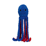 Beeztees Hondenspeelgoed Octopus Amy Blauw 56 cm