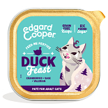 Edgard & Cooper Kattenvoer Adult Pate Duck Feast 85 gr