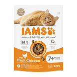 IAMS Kattenvoer Senior Chicken 800 gr