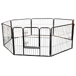 Puppyren 8 Delig Zwart