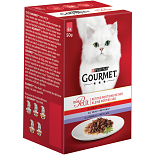 Gourmet kattenvoer Mon Petit vlees 6 x 50 gr