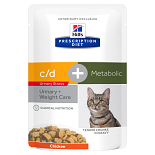 Hill'S Prescription Diet C/D Urinary Stress + Metabolic 12x85 gr