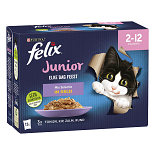 Felix Elke Dag Feest Mix Selectie in gelei Junior 12 x 85 gr