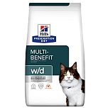 Hill's Prescription Diet kattenvoer w/d 3 kg
