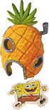 Penn Plax Spongebob ornament Ananas huis
