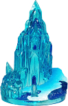 Penn Plax Frozen ornament Ice Castle