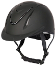 Harry's Horse rijhelm Chinook crystal zwart