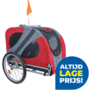 DoggyRide hondenfietskar Novel 20 Cabin Rood/Grijs