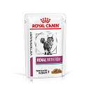 Royal Canin kattenvoer Renal with Fish <br>12 x 85 gr