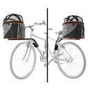 DoggyRide Draagtas Cocoon Antraciet/Zwart XXL
