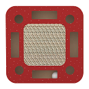 District 70 Kattenspeelgoed Spy Festive Red