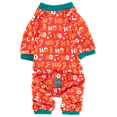 FuzzYard Pyjama Ho Ho Ho Gingerbread Red