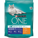 One kattenvoer Senior kip en volkoren granen 800 gr