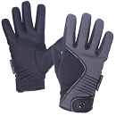 QHP Handschoen Tromso Waterproof Zwart/grijs