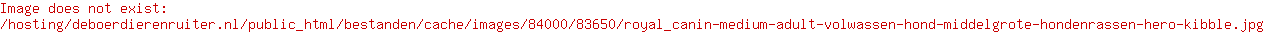 Royal Canin hondenvoer Medium Adult 15 kg