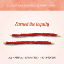 Antos Rawhide White Roll met Duck <br>46 cm 2 st