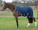 QHP stapmolendeken 0 gr blauw