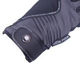 QHP Handschoen Tromso Waterproof Zwart/grijs