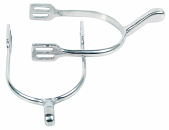 Harry's Horse Sporen zwanenhals rvs H40