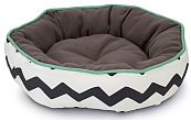 Beeztees kattenmand Mukke zwart/wit/bruin