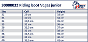 Harry's Horse rijlaars Vegas junior zwart