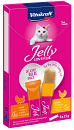 Vitakraft kattensnack Jelly Lovers Kip/Kalkoen 6 x 15 gr