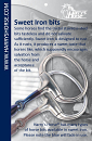 Harry's Horse onderlegtrens Sweet Iron oval link 14 mm