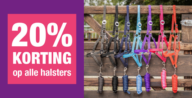 Korting op halsters