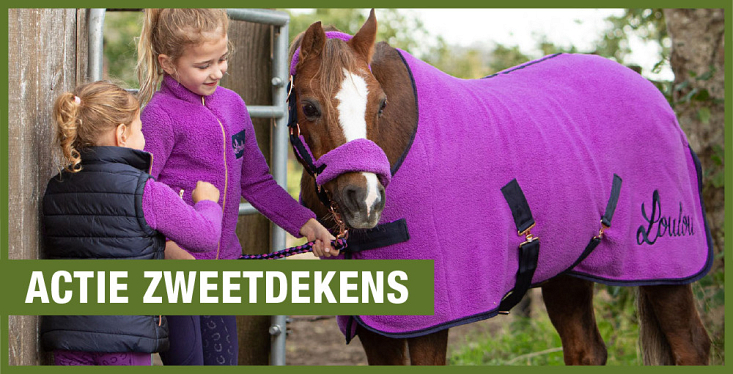 20% korting op zweetdekens