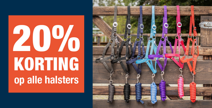 Korting op halsters