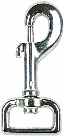 Musketonhaak 1 rechthoekig