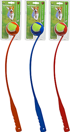 Werpstok met Tennisbal Assorti L