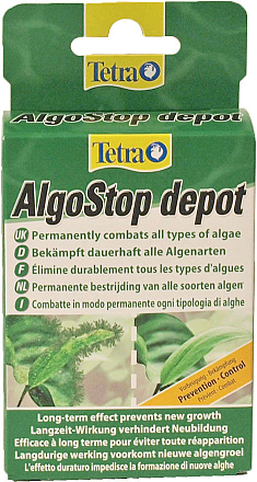 Tetra AlgoStop depot 12 tabletten