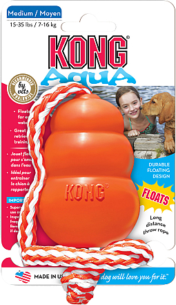 Kong Aqua met touw