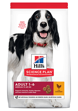 Hill's Science Plan Adult Medium kip 12 kg