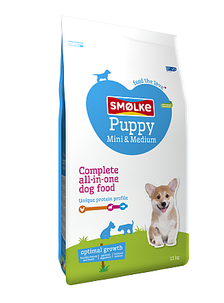 Smølke hondenvoer Puppy Mini-Medium <br>12 kg
