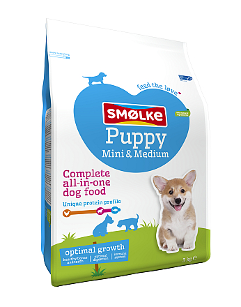 Smølke hondenvoer Puppy Mini-Medium <br>3 kg
