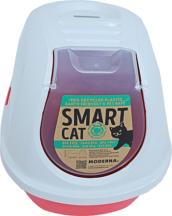 Moderna kattenbak Smart Cat Recycled Coral