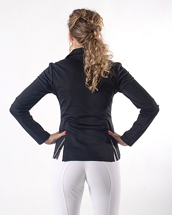 QHP Wedstrijdjas Andra Dames Zwart