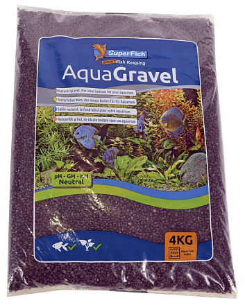 SuperFish Aqua grind kristal zwart 1 - 2 mm 4 kg