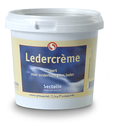 Ledercreme Zwart 1 ltr