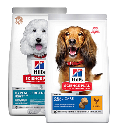 Hill's Speciality Droogvoer Hond<br> t/m 3 kg