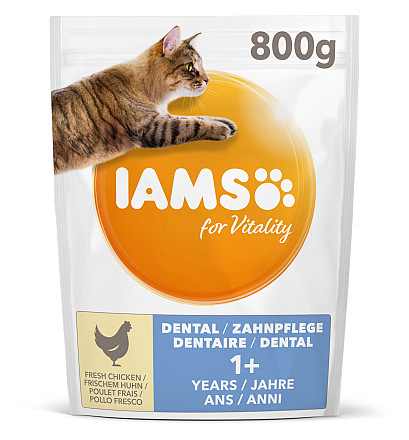 IAMS kattenvoer Adult Dental Chicken 800 gr