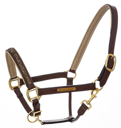 QHP halster veulen leer Lupine