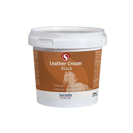 Ledercreme Zwart 1 ltr