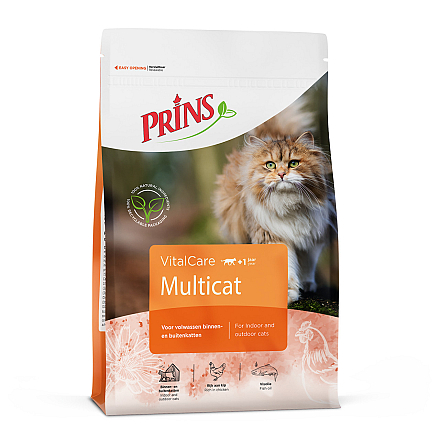 Prins kattenvoer VitalCare Multicat <br>1,5 kg
