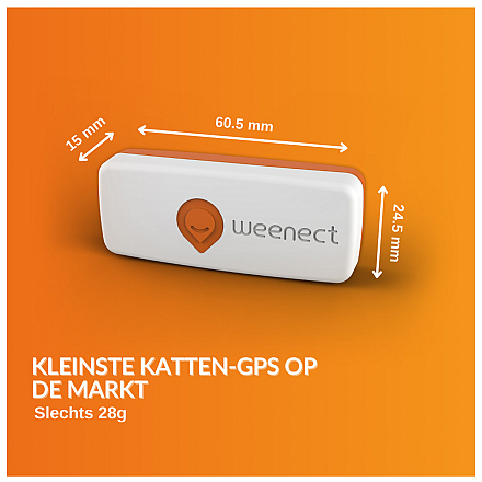 Weenect XS GPS Tracker Cats White